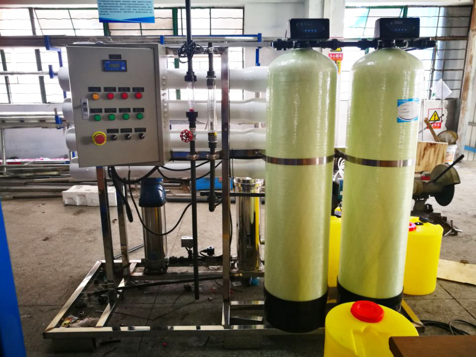 Brackish water ro system in water treatment for irrigation